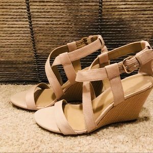 Ann Taylor Wedge Sandal
